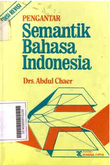 Pengantar Semantik Bahasa Indonesia