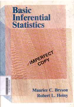 Basic inferential statistics