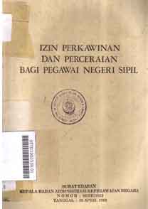 Izin Perkawinan Dan Perceraian Bagi Pegawai Negeri Sipil