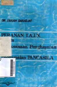 Peranan IAIN : dalam pelaksanaan penghayatan  dan pengamalan pancasila