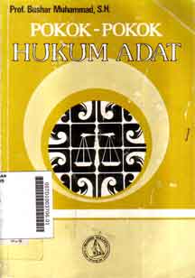 Pokok-Pokok Hukum Adat