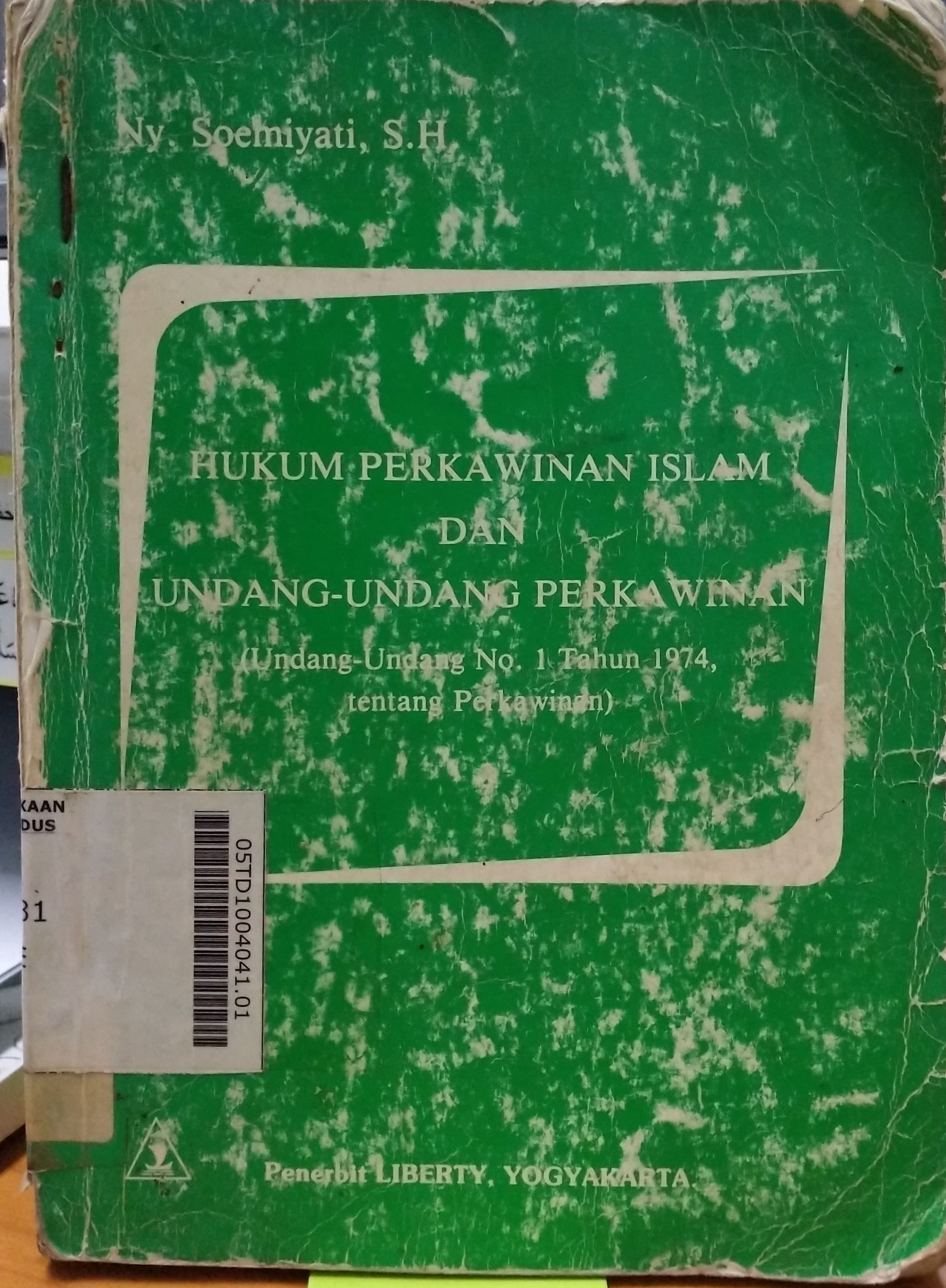 Hukum Perkawinan Islam dan Undang-Undang Perkawinan : (undang-undang no. 1 tahun 1974, tentang perkawinan