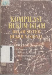 Kompilasi Hukum Islam : dalam sistem hukum nasional