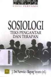 Sosiologi : teks pengantar dan terapan