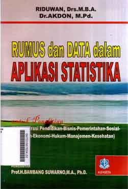 Rumus dan Data dalam Aplikasi Statistika