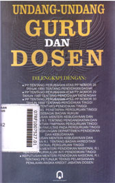 Undang-Undang Guru dan Dosen