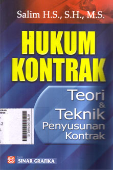 Hukum Kontrak : teori & teknik penyusunan kontrak