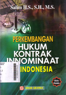 Perkembangan Hukum Kontrak Innomaat Di Indonesia