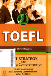 The 1st Student\'s Choice Toefl : test strategy for listening comprehension