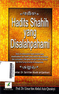 Hadits Shahih Yang Disalahpahami