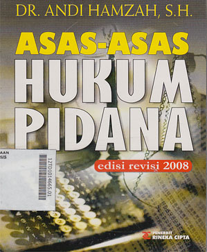 Asas-Asas Hukum Pidana