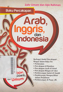 Buku Percakapan Arab, Inggris, Dan Indonesia