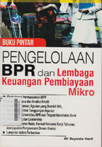 Buku Pintar Pengelolaan BPR dan Lembaga Keuangan Pembiayaan Mikro