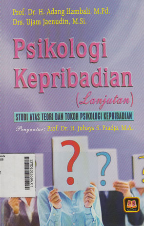 Psikologi Kepribadian lanjutan : studi atas teori dan tokoh psikologi kepribadian