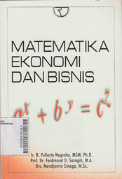 Matematika Ekonomi dan Bisnis