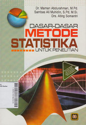 Dasar-Dasar Metode Statistika : untuk penelitian