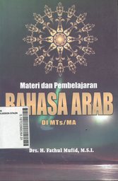 Materi dan Pembelajaran Bahasa Arab di MTs/MA