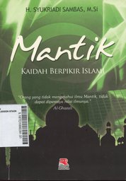 Mantik : kaidah berpikir islami