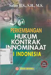 Perkembangan Hukum Kontrak Innominaat Di Indonesia : buku kesatu