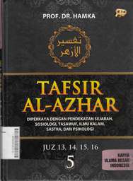 Tafsir Al-Azhar : diperkaya dengan pendekatan sejarah, sosiologi, tasawuf, ilmu kalam, sastra, dan psikologi