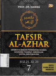 Tafsir Al-Azhar : diperkaya dengan pendekatan sejarah, sosiologi, tasawuf, ilmu kalam, sastra, dan psikologi