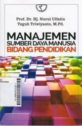 Manajemen Sumber Daya Manusia Bidang Pendidikan