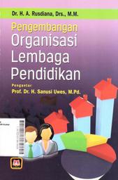 Pengembangan Organisasi Lembaga Pendidikan