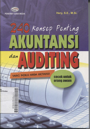 240 Konsep Penting Akuntansi dan Auditing : yang perlu anda ketahui