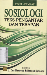 Sosiologi : teks pengantar dan terapan