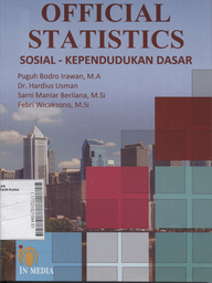 Official Statistics Sosial - Kependudukan Dasar