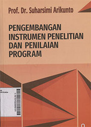 Pengembangan Instrumen Penelitian dan Penilaian Program