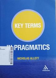 Key Term In Pragmatics