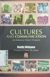 Cultures and Communication : an Indonesian scholar's perspective