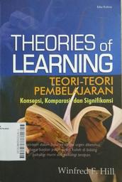 Theories Of Learning Teori - Teori Pembelajaran : konsepsi, komparasi, dan signifikansi