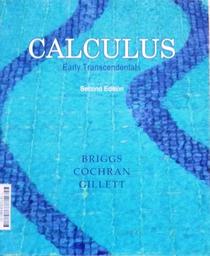 Calculus : early transcendentals