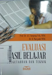 Evaluasi Hasil Belajar  : pengetahuan dan teknik