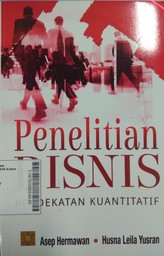 Penelitian Bisnis : pendekatan kuantitatif