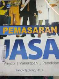 Pemasaran Jasa : prinsip | penerapan | penelitian