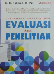 Pengembangan Instrumen Evaluasi Dan Penelitian