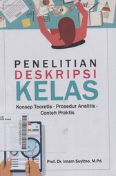 Penelitian Deskripsi Kelas : konsep teoretis - prosedur analitis - contoh praktis