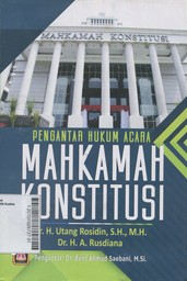 Pengantar Hukum Acara Mahkamah Konstitusi