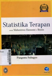 Statistik Terapan : untuk mahasiswa ekonomi dan bisnis