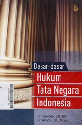 Dasar-Dasar Hukum Tata Negara Indonesia