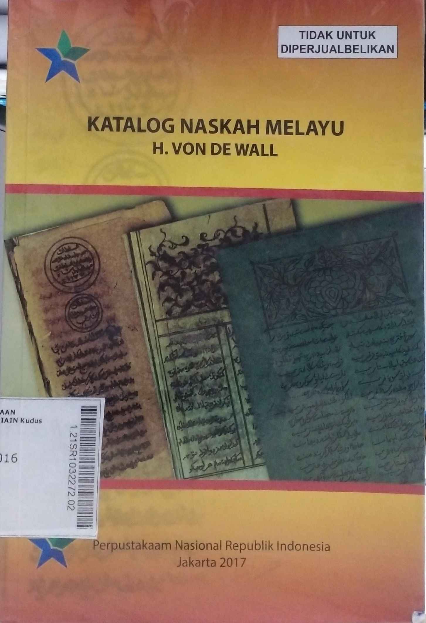 Katalog Naskah Melayu H. Von De Wall