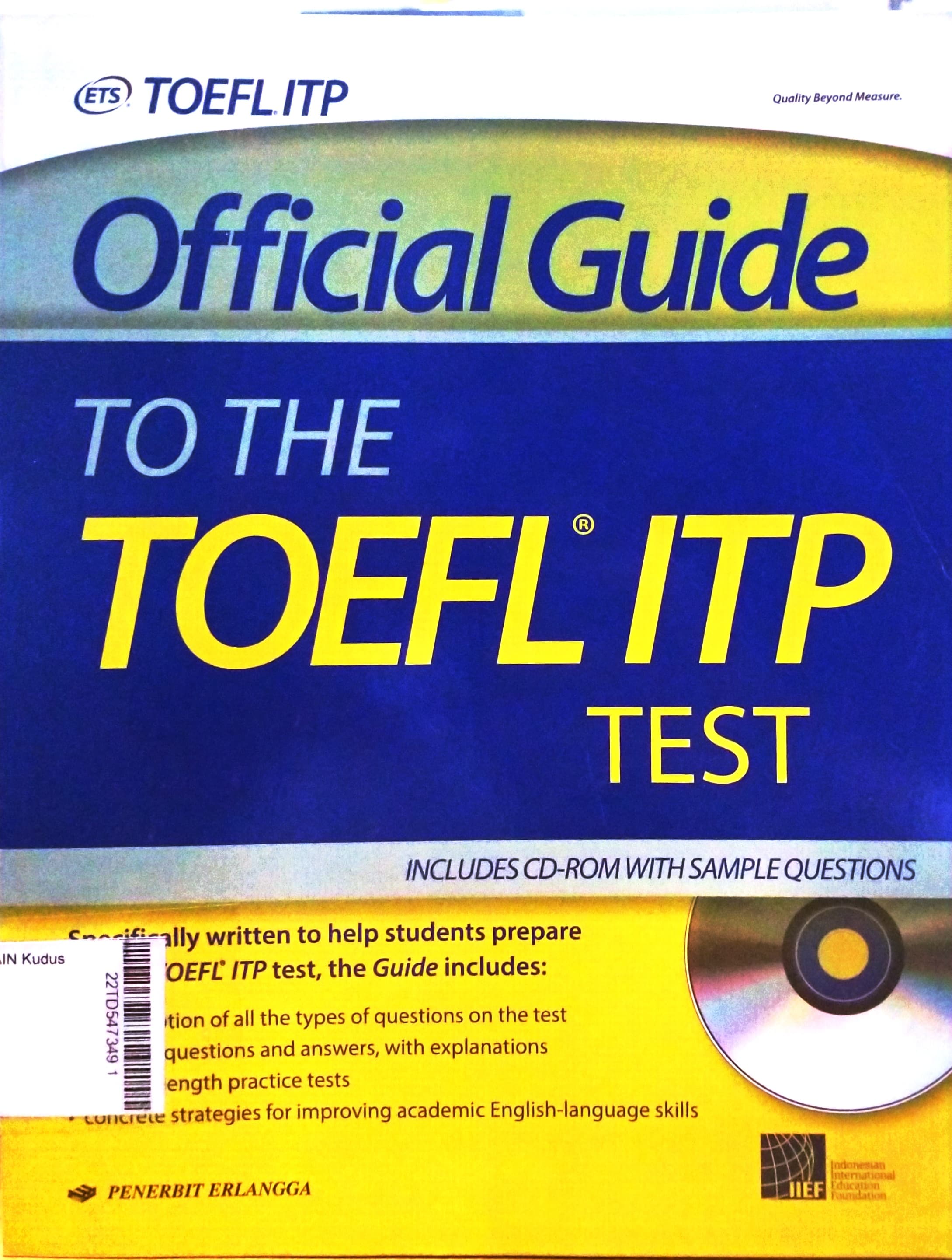 Official Guide To The TOEFL ITP Test