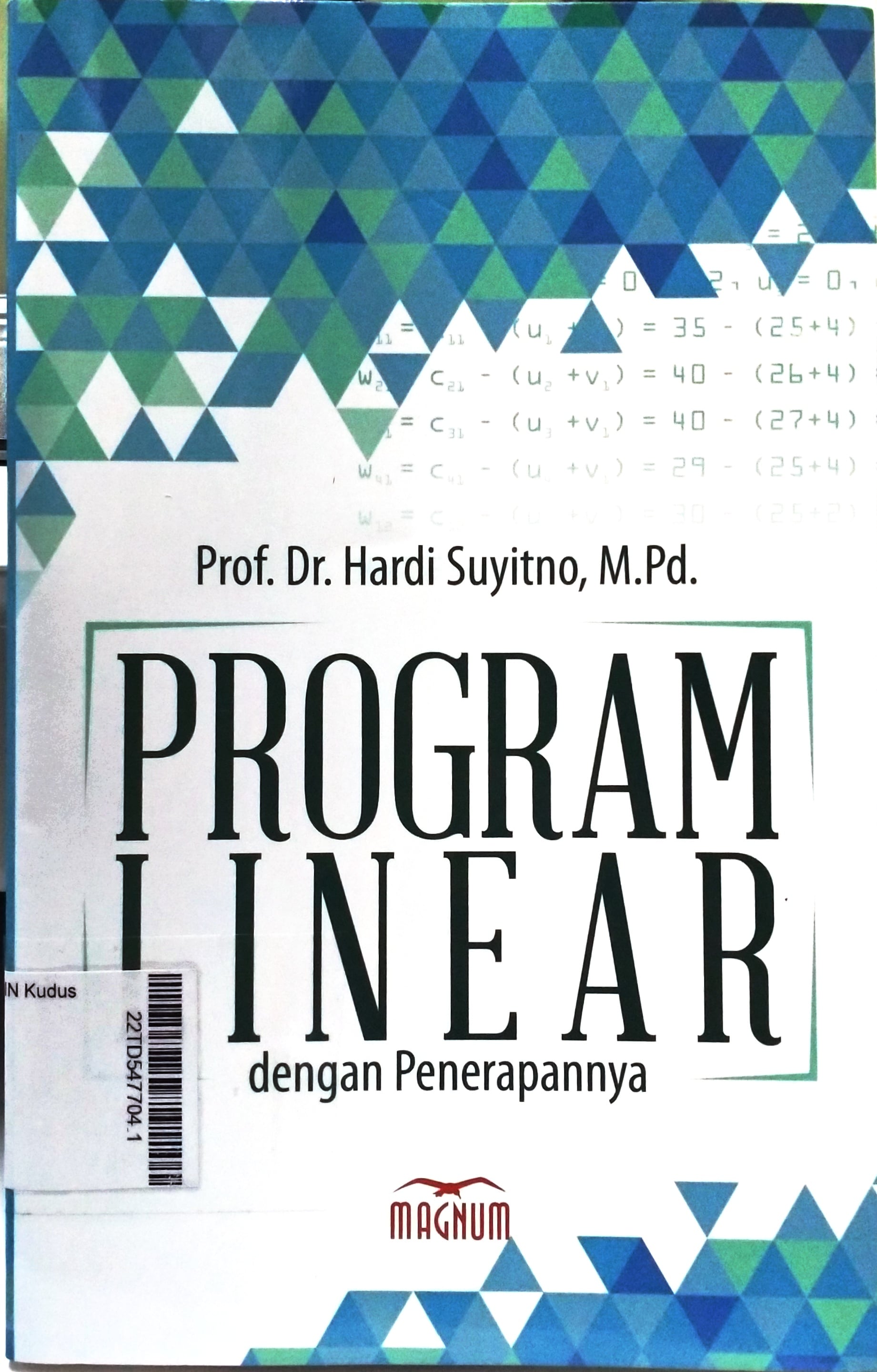 Program Linear Dengan Penerapannya