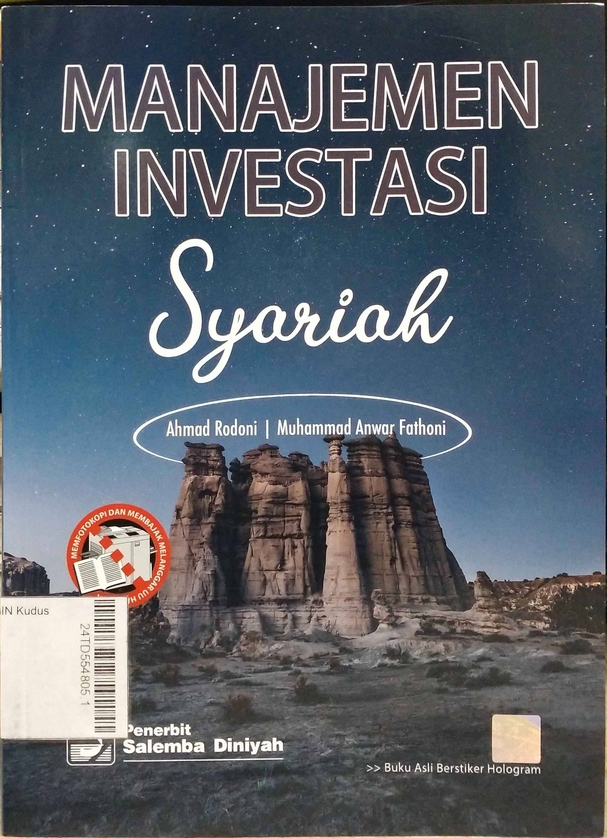 Manajemen Investasi Syariah