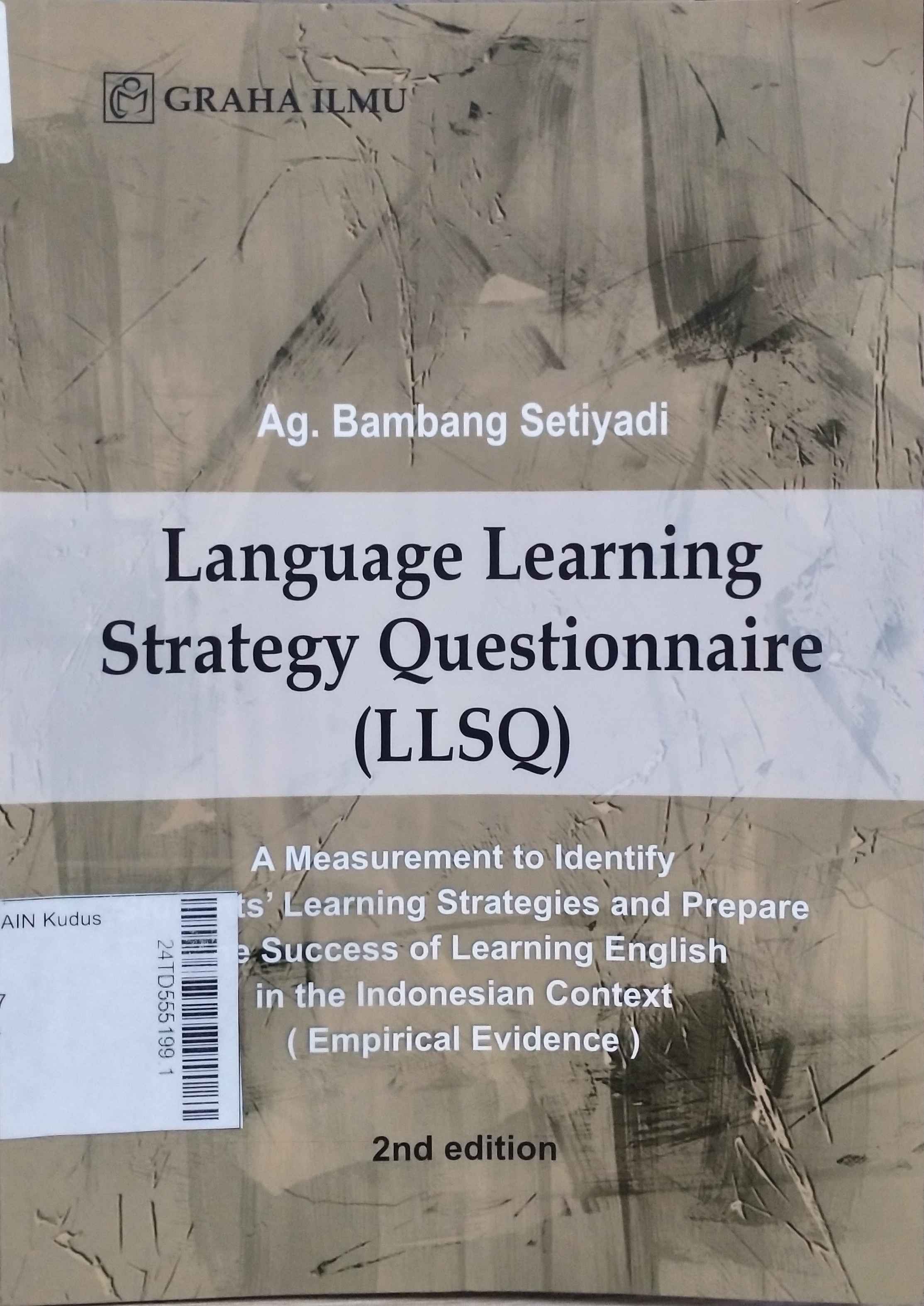 Language Learning Strategy Questionnaire (LLSQ)