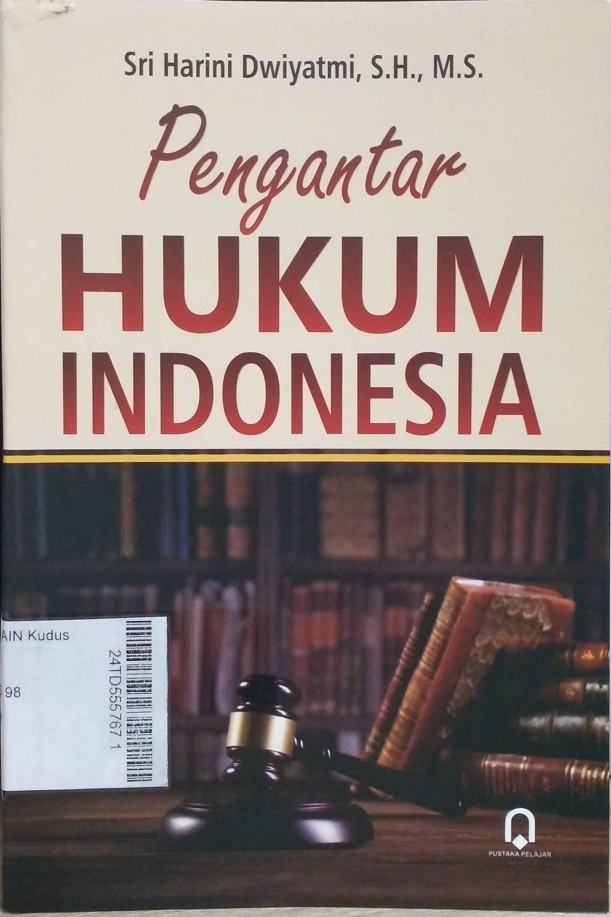 Pengantar Hukum Indonesia