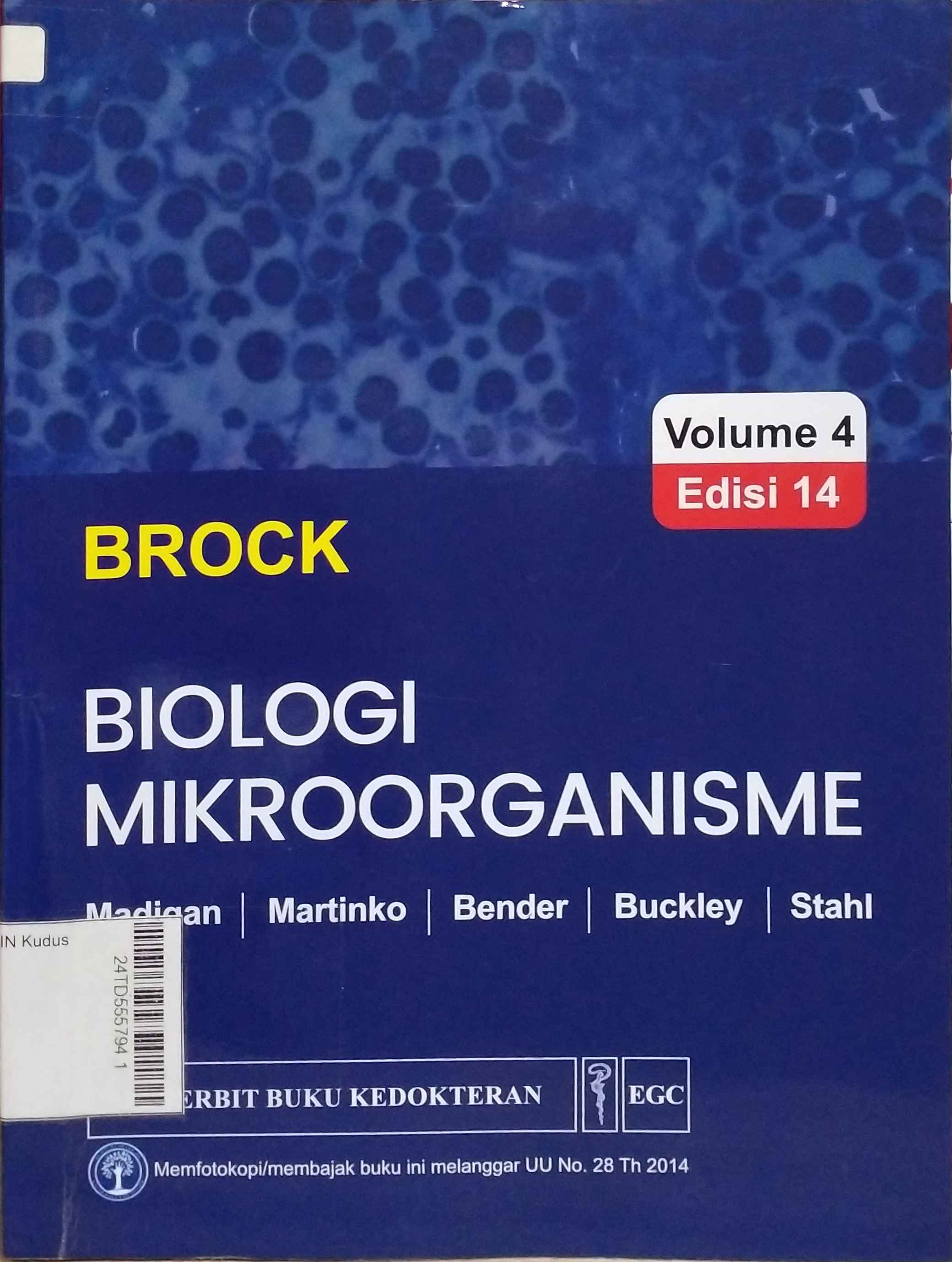 Brock Biologi Mikroorganisme Volume 4